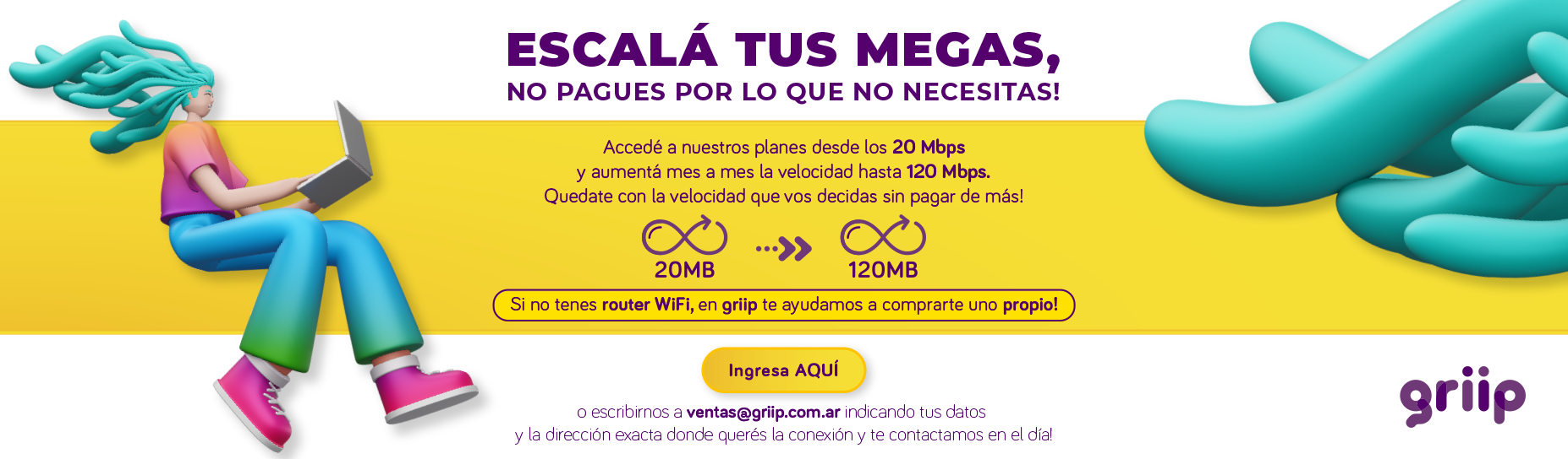 Escalá tus Megas